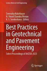 Best Practices in Geotechnical and Pavement Engineering : Select Proceedings of IACESD 2023