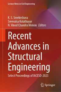 Recent Advances in Structural Engineering : Select Proceedings of IACESD-2023