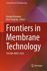Frontiers in Membrane Technology : 7th IWA-RMTC 2024