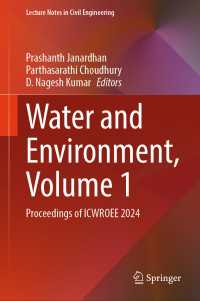 Water and Environment, Volume 1 : Proceedings of ICWROEE 2024