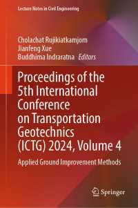 Proceedings of the 5th International Conference on Transportation Geotechnics (ICTG) 2024, Volume 4 : Applied Ground Improvement Methods