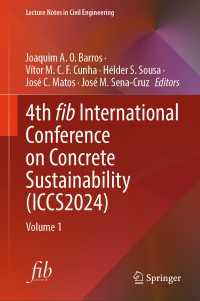 4th fib International Conference on Concrete Sustainability (ICCS2024) : Volume 1
