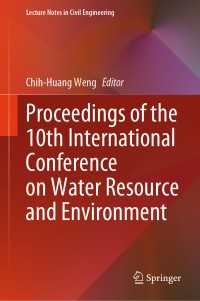 Proceedings of the 10th International Conference on Water Resource and Environment