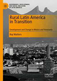 Rural Latin America in Transition : Development and Change in Mexico and Venezuela