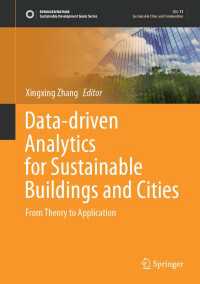 Data-driven Analytics for Sustainable Buildings and Cities : From Theory to Application
