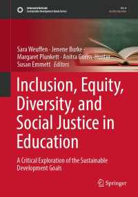 Inclusion, Equity, Diversity, and Social Justice in Education : A Critical Exploration of the Sustainable Development Goals