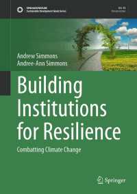 Building Institutions for Resilience : Combatting Climate Change