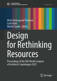 Design for Rethinking Resources : Proceedings of the UIA World Congress of Architects Copenhagen 2023