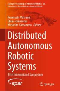 Distributed Autonomous Robotic Systems : 15th International Symposium