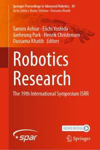 Robotics Research : The 19th International Symposium ISRR