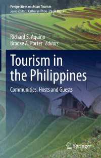 Tourism in the Philippines : Communities, Hosts and Guests