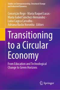 Transitioning to a Circular Economy : From Education and Technological Change to Green Horizons