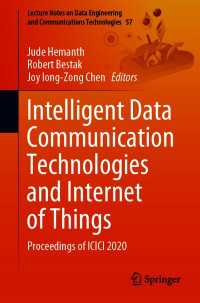 Intelligent Data Communication Technologies and Internet of Things〈1st ed. 2021〉 : Proceedings of ICICI 2020