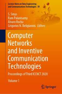 Computer Networks and Inventive Communication Technologies〈1st ed. 2021〉 : Proceedings of Third ICCNCT 2020