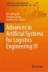 Advances in Artificial Systems for Logistics Engineering IV