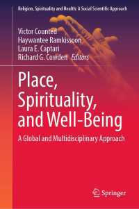 Place, Spirituality, and Well-Being : A Global and Multidisciplinary Approach