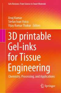 3D printable Gel-inks for Tissue Engineering : Chemistry, Processing, and Applications