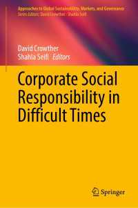 Corporate Social Responsibility in Difficult Times