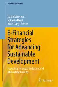 E-Financial Strategies for Advancing Sustainable Development : Fostering Financial Inclusion and Alleviating Poverty