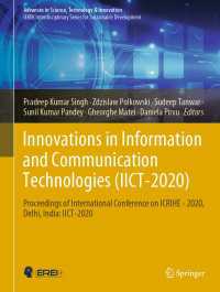 Innovations in Information and Communication Technologies  (IICT-2020) : Proceedings of International Conference on  ICRIHE - 2020, Delhi, India: IICT-2020