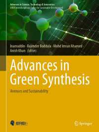 Advances in Green Synthesis : Avenues and Sustainability