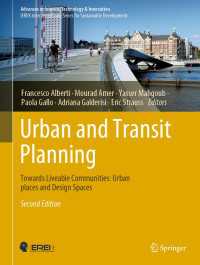 Urban and Transit Planning〈Second Edition 2022〉 : Towards Liveable Communities: Urban places and Design Spaces（2）