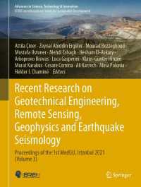Recent Research on Geotechnical Engineering, Remote Sensing, Geophysics and Earthquake Seismology : Proceedings of the 1st MedGU, Istanbul 2021 (Volume 3)