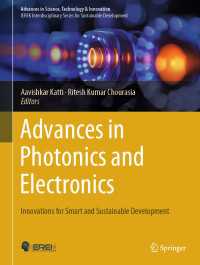 Advances in Photonics and Electronics : Innovations for Smart and Sustainable Development