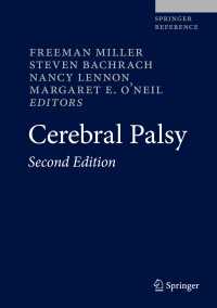脳性麻痺（第２版・全４巻）<br>Cerebral Palsy〈Second Edition 2020〉（2）