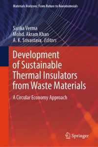 Development of Sustainable Thermal Insulators from Waste Materials : A Circular Economy Approach