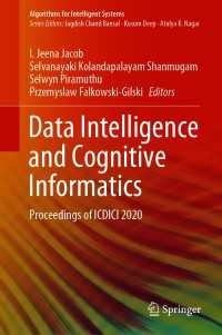 Data Intelligence and Cognitive Informatics : Proceedings of ICDICI 2020