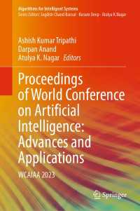 Proceedings of World Conference on Artificial Intelligence: Advances and Applications : WCAIAA 2023