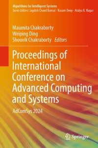 Proceedings of International Conference on Advanced Computing and Systems : AdComSys 2024