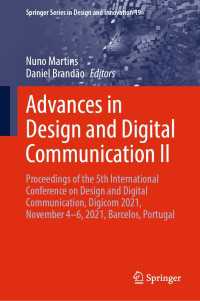 Advances in Design and Digital Communication II : Proceedings of the 5th International Conference on Design and Digital Communication, Digicom 2021, November 4–6, 2021, Barcelos, Portugal