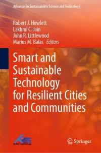 Smart and Sustainable Technology for Resilient Cities and Communities