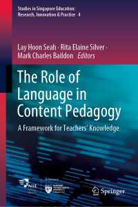 The Role of Language in Content Pedagogy : A Framework for Teachers’ Knowledge