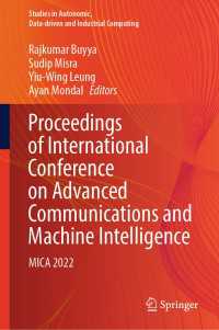 Proceedings of International Conference on Advanced Communications and Machine Intelligence : MICA 2022