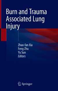 Burn and Trauma Associated Lung Injury〈1st ed. 2020〉
