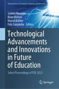 Technological Advancements and Innovations in Future of Education : Select Proceedings of FOE 2023