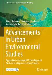 Advancements in Urban Environmental Studies : Application of Geospatial Technology and Artificial Intelligence in Urban Studies