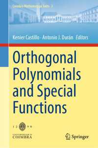 Orthogonal Polynomials and Special Functions