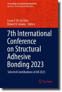 7th International Conference on Structural Adhesive Bonding 2023 : Selected Contributions of AB 2023