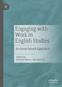 Engaging with Work in English Studies : An Issue-based Approach