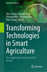 Transforming Technologies in Smart Agriculture : New Applications During the Past Decade