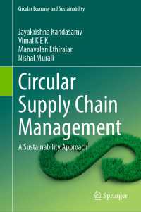 Circular Supply Chain Management : A Sustainability Approach
