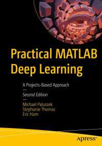 Practical MATLAB Deep Learning〈2nd ed.〉 : A Projects-Based Approach（2）