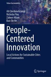 People-Centered Innovation : Local Actions for Sustainable Cities and Communities