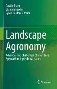 Landscape Agronomy : Advances and Challenges of a Territorial Approach to Agricultural Issues