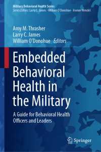 Embedded Behavioral Health in the Military : A Guide for Behavioral Health Officers and Leaders
