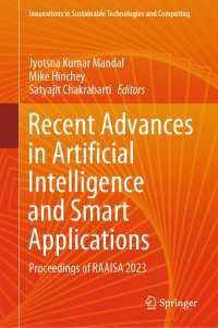 Recent Advances in Artificial Intelligence and Smart Applications : Proceedings of RAAISA 2023